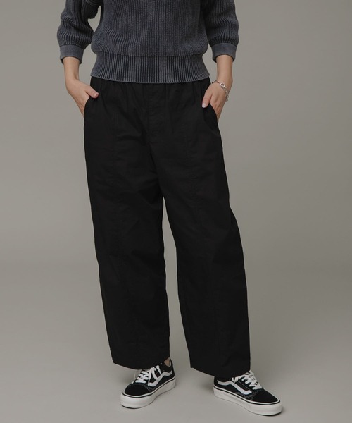 URBAN RESEARCH Sonny Label（アーバンリサーチサニーレーベル）の「コットンワッシャーワイドイージーパンツ（その他パンツ・レディース・ブラック/ネイビー/ホワイト系その他・FREE）」の13枚目の写真