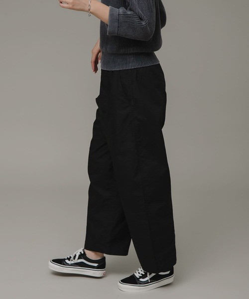 URBAN RESEARCH Sonny Label（アーバンリサーチサニーレーベル）の「コットンワッシャーワイドイージーパンツ（その他パンツ・レディース・ブラック/ネイビー/ホワイト系その他・FREE）」の15枚目の写真