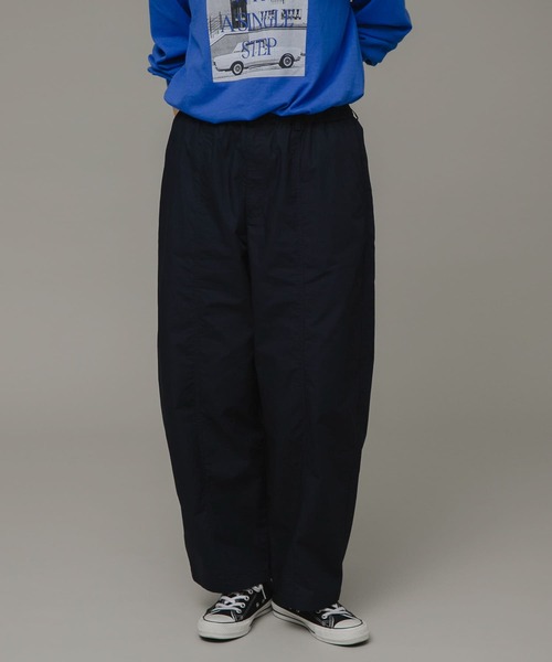 URBAN RESEARCH Sonny Label（アーバンリサーチサニーレーベル）の「コットンワッシャーワイドイージーパンツ（その他パンツ・レディース・ブラック/ネイビー/ホワイト系その他・FREE）」の21枚目の写真