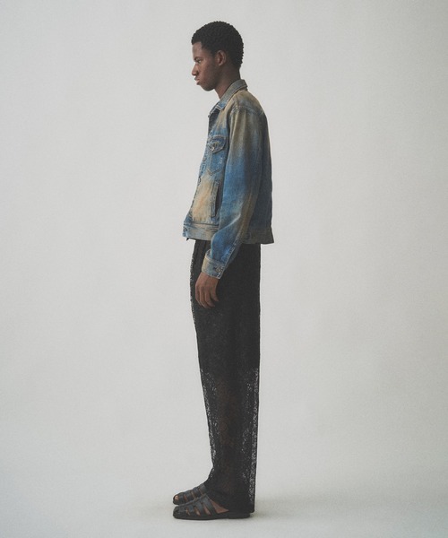 Juha（ユハ）の「RUST SHORT DENIM JACKET（デニムジャケット・メンズ・インディゴブルー/ブラック・4/3）」の6枚目の写真