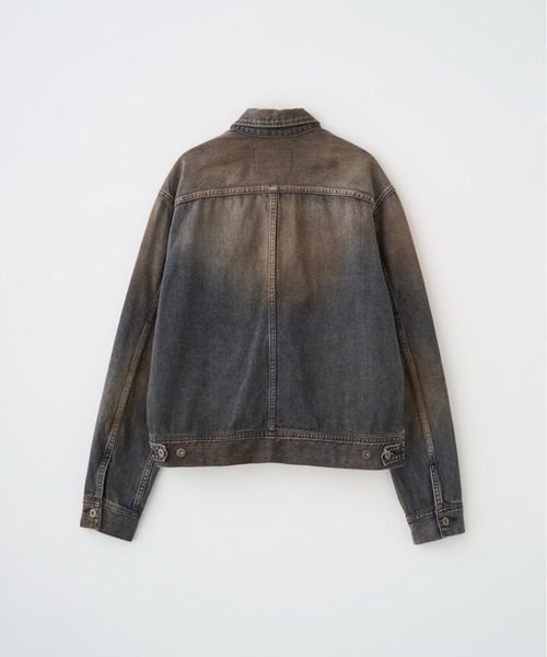 Juha（ユハ）の「RUST SHORT DENIM JACKET（デニムジャケット・メンズ・インディゴブルー/ブラック・4/3）」の11枚目の写真
