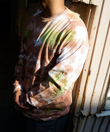 BAL / バル LOGO TIE DYE LS TEE by YUKIDYE