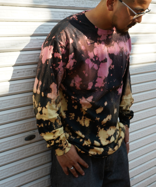 セール】BAL / バル LOGO TIE DYE LS TEE by YUKIDYE（Tシャツ