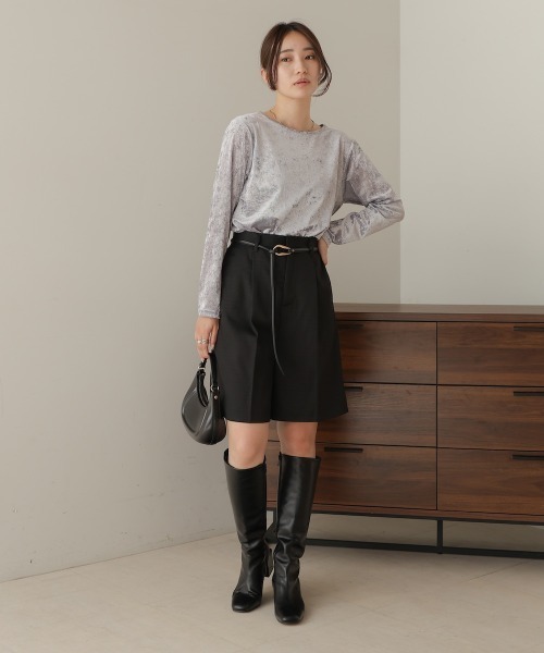 Bab（バブ）の「ニュアンスモチーフベルト（ベルト・レディース・ブラウン/グリーン/アイボリー/ブラック/グレイッシュベージュ・ONESIZE）」の12枚目の写真