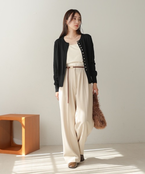 Bab（バブ）の「ニュアンスモチーフベルト（ベルト・レディース・ブラウン/グリーン/アイボリー/ブラック/グレイッシュベージュ・ONESIZE）」の16枚目の写真