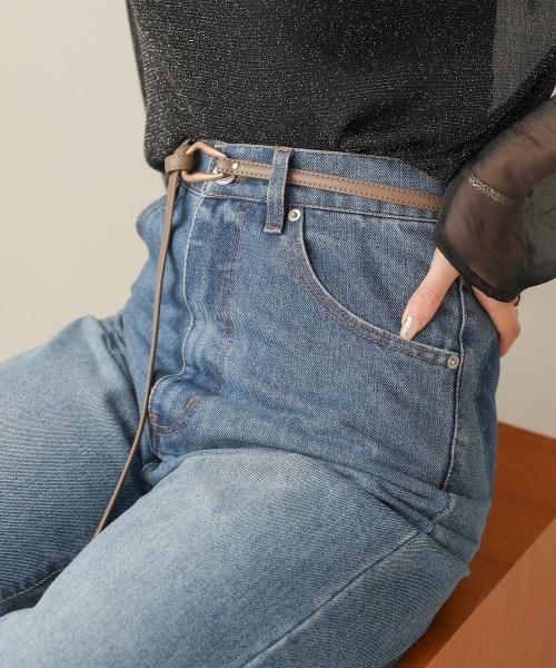 Bab（バブ）の「ニュアンスモチーフベルト（ベルト・レディース・ブラウン/グリーン/アイボリー/ブラック/グレイッシュベージュ・ONESIZE）」の18枚目の写真