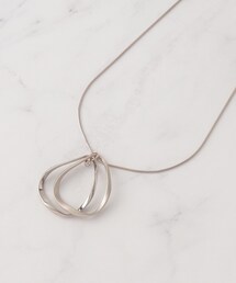 SHOO・LA・RUE | ウェーブオープンドロップネックレス(ネックレス)
