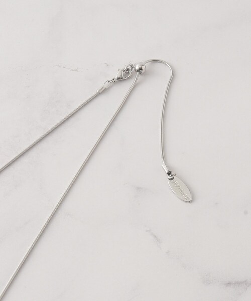 SHOO・LA・RUE（シューラルー）の「◆ウェーブオープンドロップネックレス（ネックレス・レディース・ゴールド/シルバー/ブロンズ・00）」の4枚目の写真