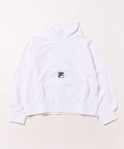 FILAレディースホワイト ジップアップアウター FILA スポーツウェア アウター トールサイズ レディース 高身長