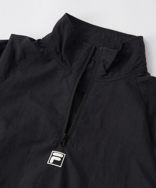 FILA（フィラ）の「シルエット調整可能ハーフジップジャケット（ジャージ・キッズ・ホワイト/ブラック/グレー・130/140/150/160/170）」の10枚目の写真