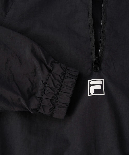 FILA（フィラ）の「シルエット調整可能ハーフジップジャケット（ジャージ・キッズ・ホワイト/ブラック/グレー・130/140/150/160/170）」の11枚目の写真