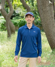 FILA GOLF（フィラゴルフ ）の「【FILA GOLF/フィラゴルフ】吸汗速乾機能付き長袖シャツ　ゴルフ　おしゃれなギフトに最適！（シャツ/ブラウス）」
