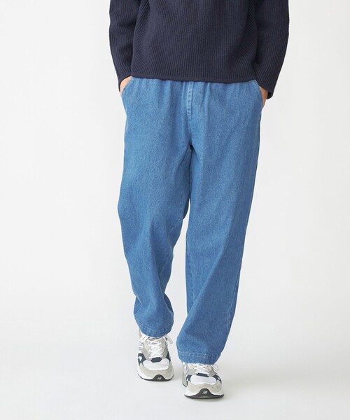 SHIPS（シップス）の「SHIPS: 10オンス デニム イージー パンツ（デニムパンツ・メンズ・ネイビー/ダークグレー/ブルー・MEDIUM/LARGE）」の3枚目の写真