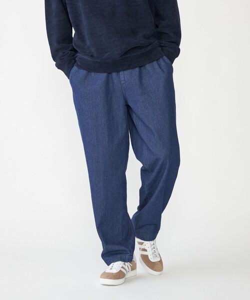 SHIPS（シップス）の「SHIPS: 10オンス デニム イージー パンツ（デニムパンツ・メンズ・ネイビー/ダークグレー/ブルー・MEDIUM/LARGE）」の17枚目の写真