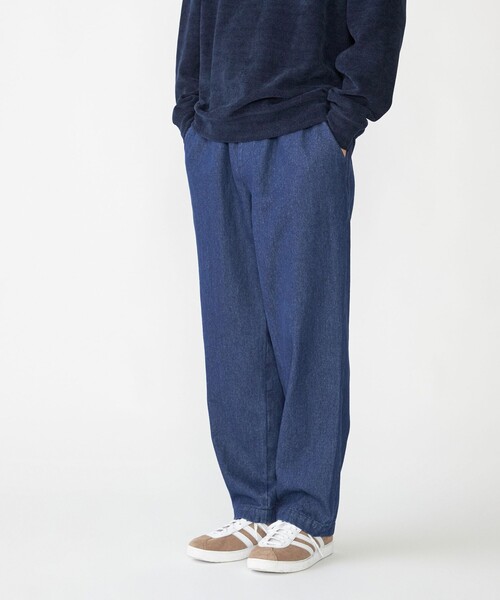 SHIPS（シップス）の「SHIPS: 10オンス デニム イージー パンツ（デニムパンツ・メンズ・ネイビー/ダークグレー/ブルー・MEDIUM/LARGE）」の18枚目の写真