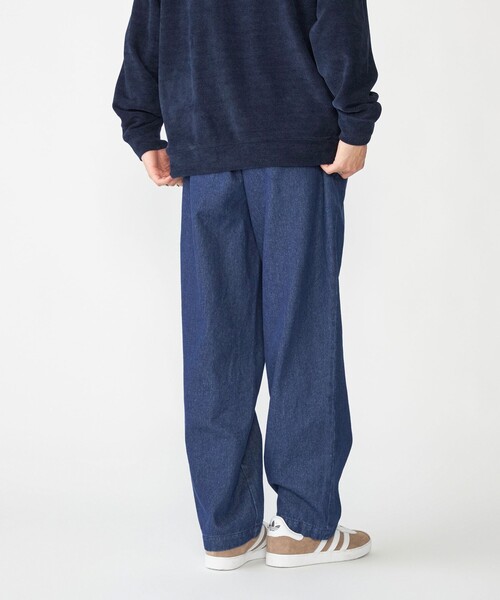 SHIPS（シップス）の「SHIPS: 10オンス デニム イージー パンツ（デニムパンツ・メンズ・ネイビー/ダークグレー/ブルー・MEDIUM/LARGE）」の21枚目の写真