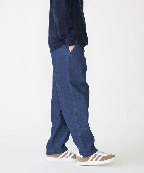 SHIPS（シップス）の「SHIPS: 10オンス デニム イージー パンツ（デニムパンツ・メンズ・ネイビー/ダークグレー/ブルー・MEDIUM/LARGE）」の22枚目の写真