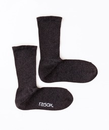 rasox | rasox（ラソックス）／　ベーシックシアー・クルー(ソックス/靴下)