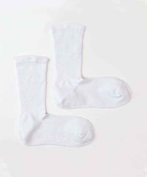 rasox(ラソックス)の「rasox(ラソックス)/ ベーシックシアー・クルー(ソックス/靴下・レディース・カーキ/ロイヤルブルー/ホワイト/コーラルピンク/チャコールグレー/ブラック/レッド/ライム・MEDIUM/SMALL/LARGE)」の17枚目の写真