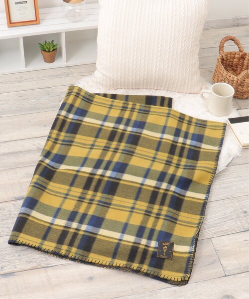 チェック柄ブランケット M（インテリア雑貨）｜LBC（エルビーシー）の