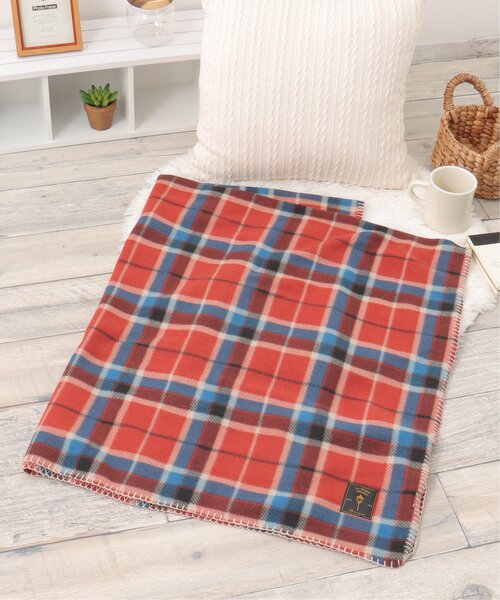 チェック柄ブランケット M（インテリア雑貨）｜LBC（エルビーシー）の