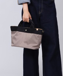 BASE（ベース）の「2way バイカラー ショルダートートバッグ（トートバッグ）」