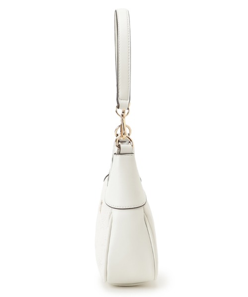 Guess(ゲス)の「BERKTON Mini Top Zip ショルダーバッグ レディース(ショルダーバッグ・レディース・ボルドー/オフホワイト・ONE SIZE)」の19枚目の写真