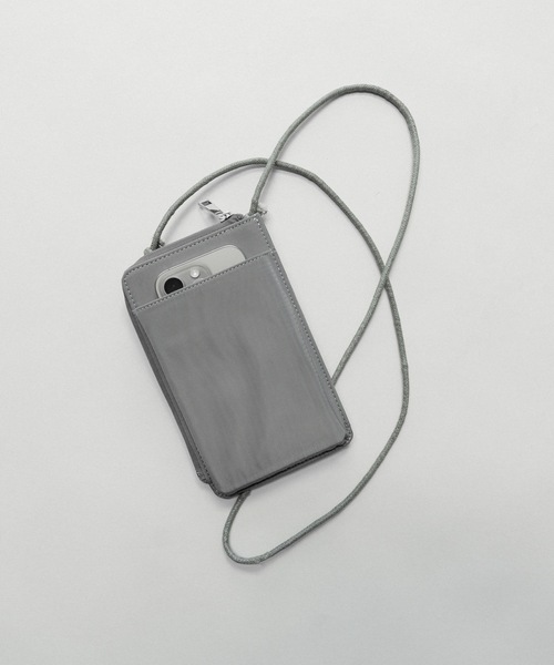 cii（シー）の「Mini shoulder bag/ミニショルダーバッグ（ショルダーバッグ・メンズ・ブラウン/ブラック/ブルー/グレー・FREE）」の3枚目の写真