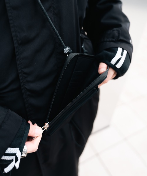 cii（シー）の「Mini shoulder bag/ミニショルダーバッグ（ショルダーバッグ・メンズ・ブラウン/ブラック/ブルー/グレー・FREE）」の7枚目の写真