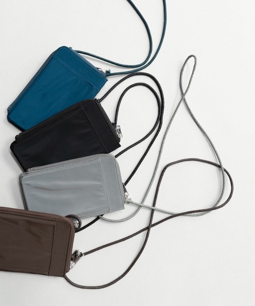 cii（シー）の「Mini shoulder bag/ミニショルダーバッグ（ショルダーバッグ・メンズ・ブラウン/ブラック/ブルー/グレー・FREE）」の19枚目の写真