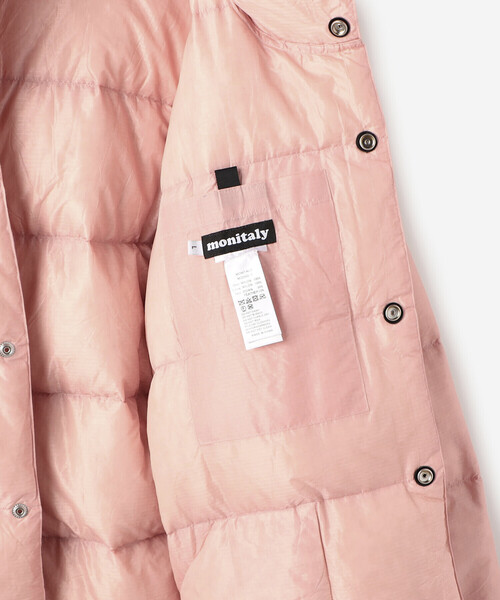 MONITALY(モニタリー)の「monitaly | ナイロン ダウンジャケット PINK MEN(ダウンジャケット/コート・メンズ・ピンク・M/L)」の10枚目の写真