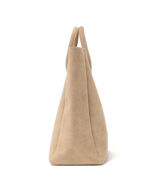 YOUNG&OLSEN The DRYGOODS STORE(ヤングアンドオルセン)の「YOUNG&OLSEN: ウルトラスエード トート M(トートバッグ・レディース・ベージュ/ブラック・ONE SIZE)」の8枚目の写真