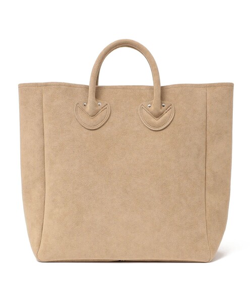 YOUNG&OLSEN The DRYGOODS STORE(ヤングアンドオルセン)の「YOUNG&OLSEN: ウルトラスエード トート M(トートバッグ・レディース・ベージュ/ブラック・ONE SIZE)」の7枚目の写真