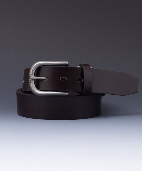 EDWIN(エドウィン)の「【EDWIN】本革ロングベルト 全長120cm/35mm幅(ベルト・メンズ・ブラック/ブラウン/キャメル・フリー)」の1枚目の写真