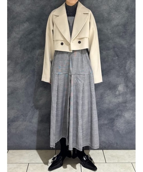 SLY(スライ)の「PLEATS BELTED L/OP プリーツ ベルティド ロングワンピース(ワンピース・レディース・ブラック/マルチ・FREE)」の19枚目の写真