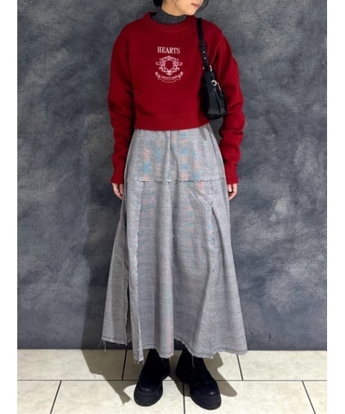 SLY(スライ)の「PLEATS BELTED L/OP プリーツ ベルティド ロングワンピース(ワンピース・レディース・ブラック/マルチ・FREE)」の18枚目の写真