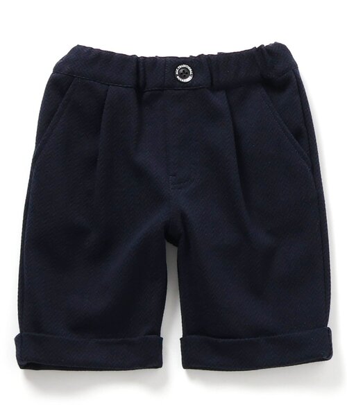 apres les cours（アプレレクール）の「【セットアップ可/ジュニア対応】フォーマルハーフパンツ（スーツパンツ・キッズ・ネイビー・100/120/130/90/110）」の7枚目の写真