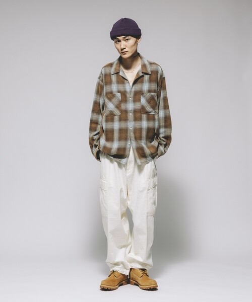 ★英国発*WEEKDAY*新作*ブリーチチェックシャツ/BG★ ☆英国発*WEEKDAY*新作*ブリーチチェックシャツ/BG☆ (Weekday