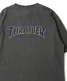 【THRASHER / スラッシャー】ピグメント加工 ダイヤモンドロゴTシャツ