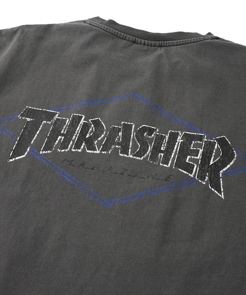 THRASHER(スラッシャー)の「【THRASHER / スラッシャー】ピグメント加工 ダイヤモンドロゴTシャツ(Tシャツ/カットソー・メンズ・ブラック系2/ブラック系3/ブラック系1/ブラック系4・LARGE/MEDIUM/X-LARGE)」の14枚目の写真