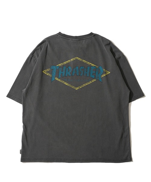 THRASHER(スラッシャー)の「【THRASHER / スラッシャー】ピグメント加工 ダイヤモンドロゴTシャツ(Tシャツ/カットソー・メンズ・ブラック系2/ブラック系3/ブラック系1/ブラック系4・LARGE/MEDIUM/X-LARGE)」の8枚目の写真