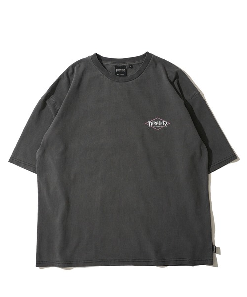 THRASHER(スラッシャー)の「【THRASHER / スラッシャー】ピグメント加工 ダイヤモンドロゴTシャツ(Tシャツ/カットソー・メンズ・ブラック系2/ブラック系3/ブラック系1/ブラック系4・LARGE/MEDIUM/X-LARGE)」の5枚目の写真
