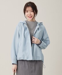 【撥水・UVカット・花粉ガード】2WAYラグランフーディ ブルゾン
