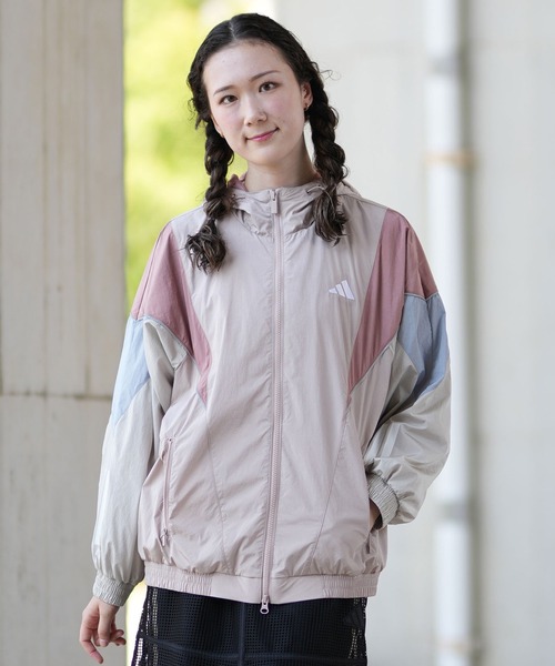 00s adidas アディダス ナイロンジャケット セットアップ ベージュ adidas(アディダス)|ナイロンジャケット(ベージュ系)一覧
