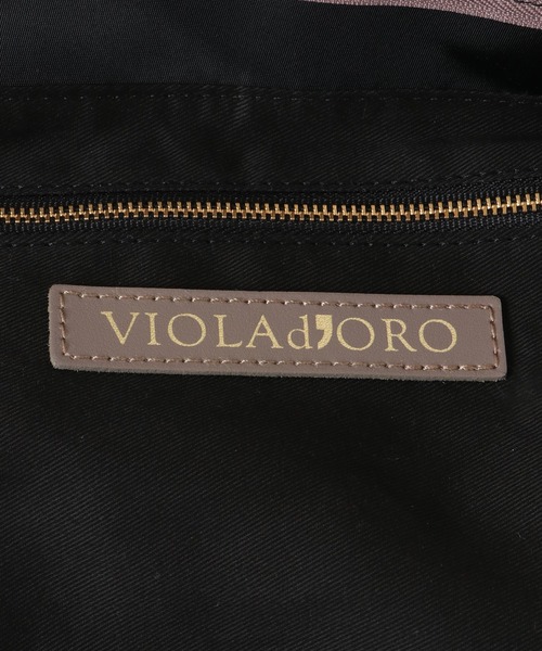 VIOLAd'ORO（ヴィオラドーロ）の「VIOLAd’ORO　BIANCA V-2174（トートバッグ・レディース・ブラック/ベージュ系その他/ピンクベージュ・ONE）」の22枚目の写真