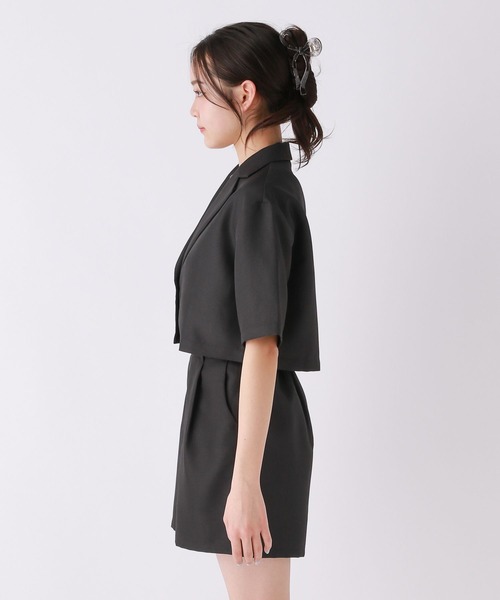 repipi armario（レピピ アルマリオ）の「シャツジャケットセットアップ（セットアップ・キッズ・ブラック/その他/ベージュ・SMALL/LARGE/MEDIUM）」の8枚目の写真