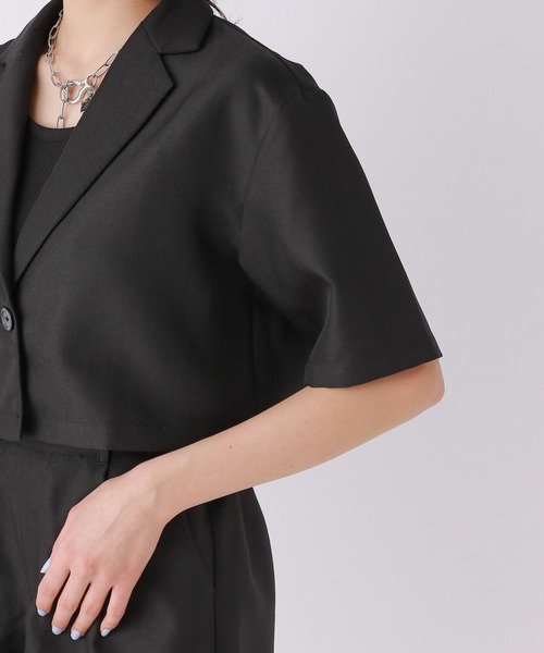 repipi armario（レピピ アルマリオ）の「シャツジャケットセットアップ（セットアップ・キッズ・ブラック/その他/ベージュ・SMALL/LARGE/MEDIUM）」の11枚目の写真