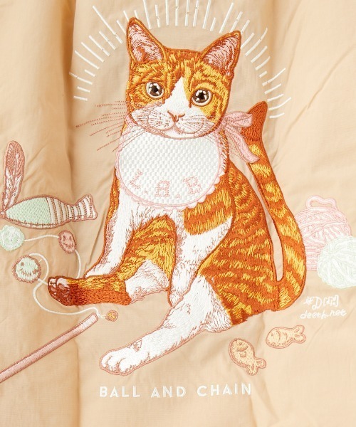 ボールアンドチェーン ベイビーキャット Dさん 猫 ねこ ネコ ♡サイン入り♡ エコバッグ ディー BABY CAT ベイビーキャット 猫 ネコ
