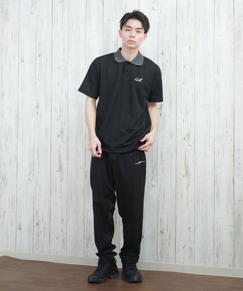 ELECTRIC エレクトリックゴルフ　裏起毛スウェットポロシャツ　M ELECTRIC エレクトリックゴルフ 裏起毛スウェットポロシャツ M