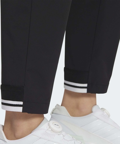 【82】春夏 アディダス ゴルフ サイドポケット アンクル丈 パンツ 黒 adidas（アディダス）の「EX STRETCH ACTIVE サイドポケット